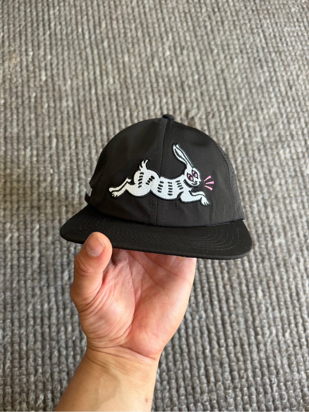 Rnnr Jack Rabbit Crew Hat Running Athletic Cap - Picture 11 of 12